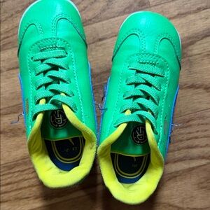 Puma Kids Sneakers in Green and Blue